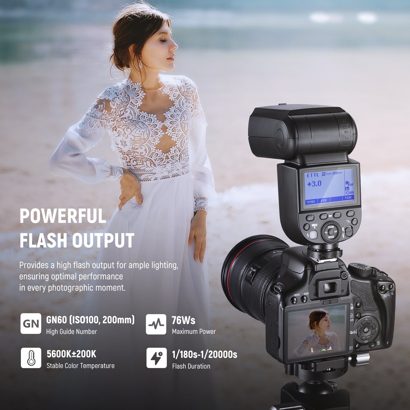 NEEWER Z760-C TTL Flash Speedlite For Canon NEEWER –