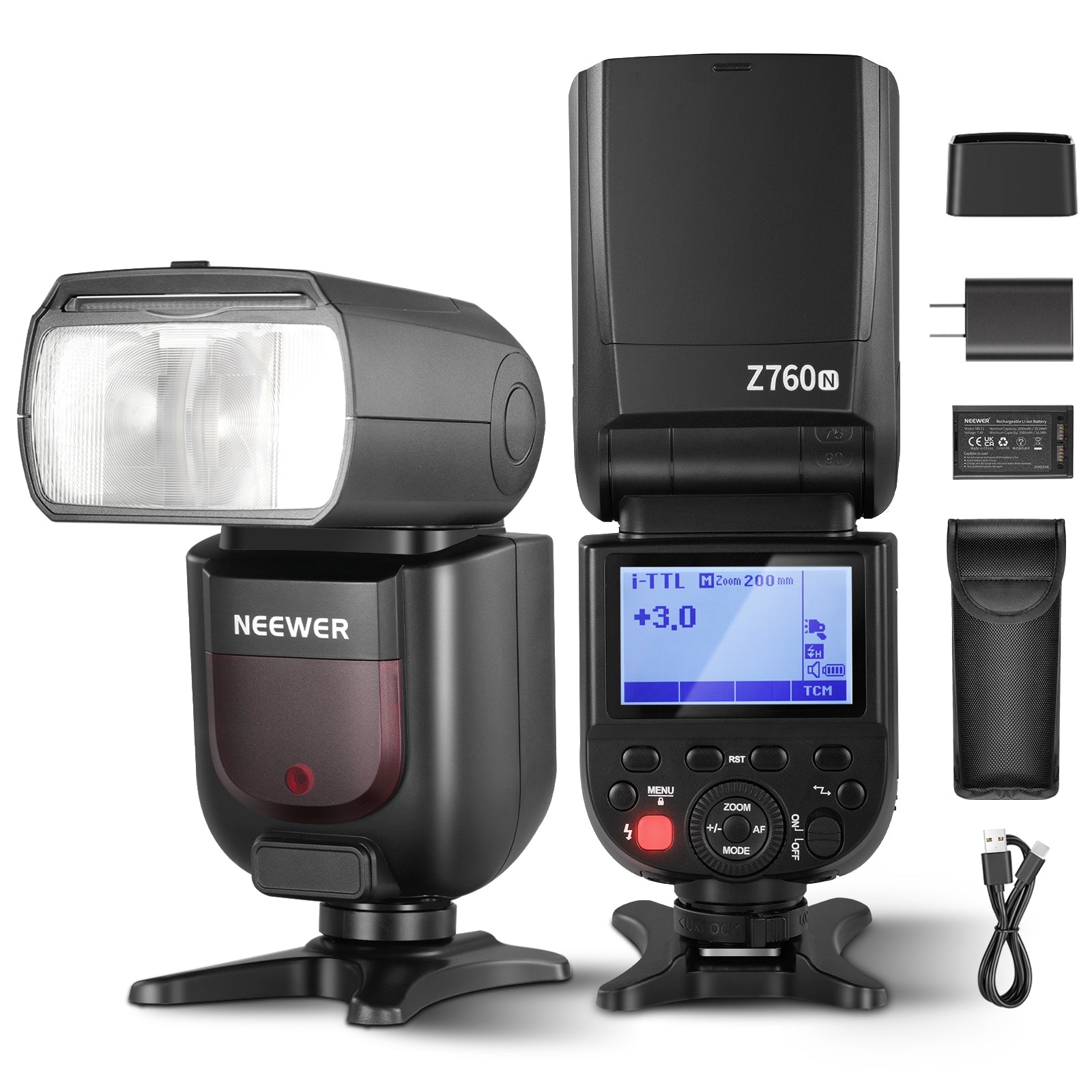 NEEWER Z760-N TTL Camera Flash Speedlite For Nikon - NEEWER