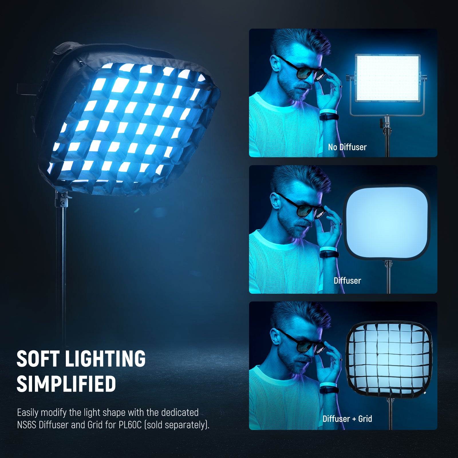 NEEWER PL60C RGB LED Video Light - NEEWER