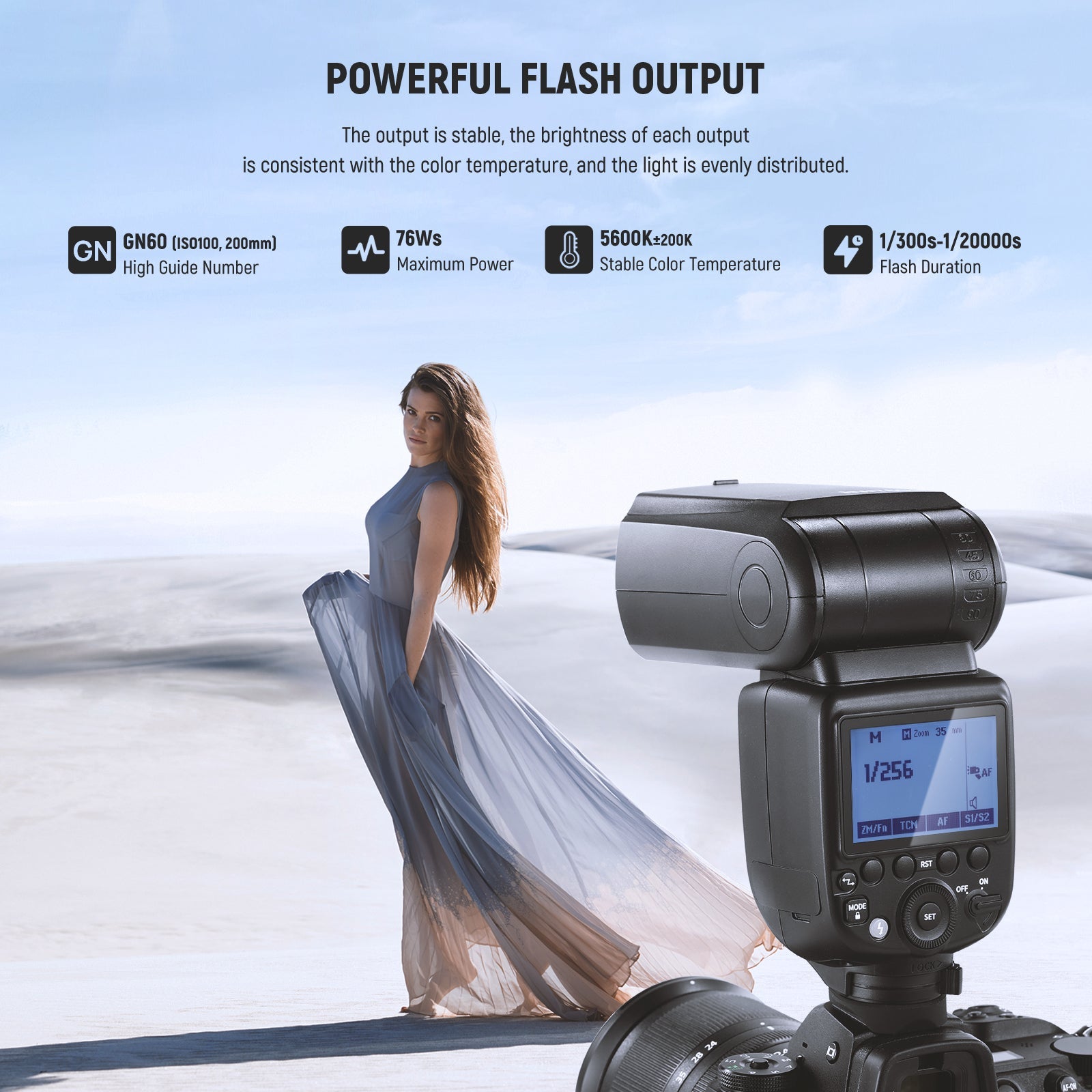 Neewer NW760 Flash Speedlite - Thumbnail 4