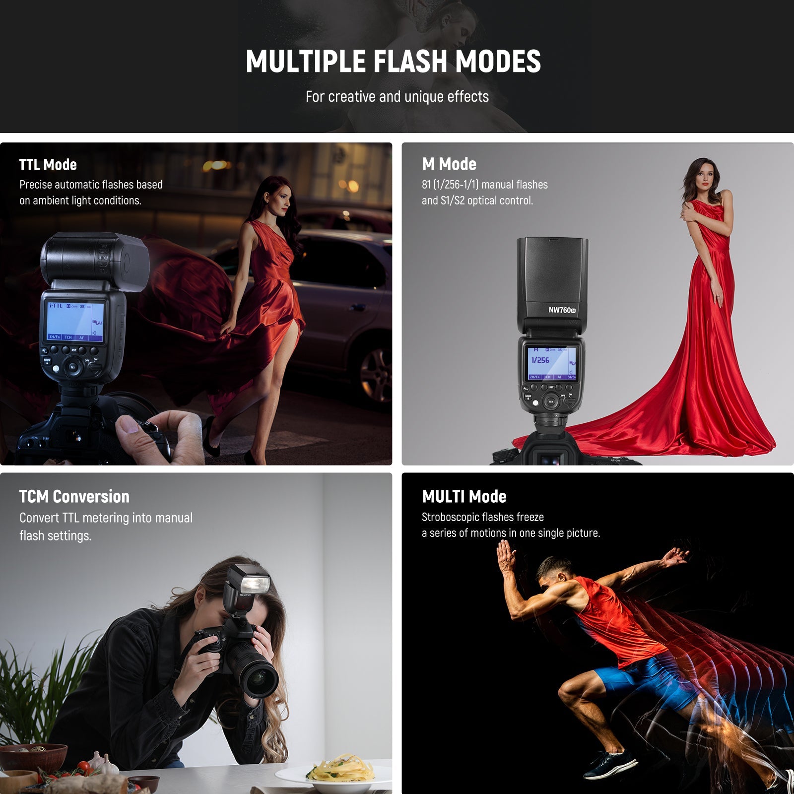 Neewer NW760 Flash Speedlite - Thumbnail 2